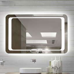 Anti-Fog LED Bathroom Mirror - Silver - thumbnail 5
