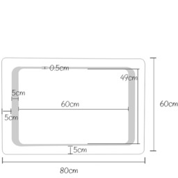 Anti-Fog LED Bathroom Mirror - Silver - thumbnail 4