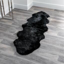 Genuine Double Sheepskin Rug - Olive - thumbnail 4