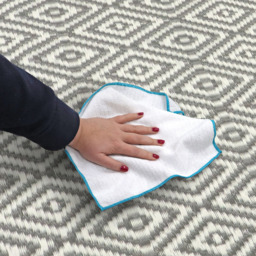 JVL Lightweight Reversible Plastic Woven Outdoor Rug, 120x170cm - Grey - thumbnail 2