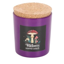 Forest Mushroom Wildberry Candle - Purple - thumbnail 3