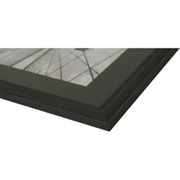 Winsford Mounted Frame - Black / 16x12in - thumbnail 3
