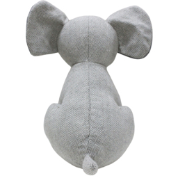 Herringbone Elephant Door Stop - Grey - thumbnail 4