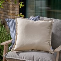 Holmfirth Canvas Outdoor Cushion Cover - Natural - thumbnail 1
