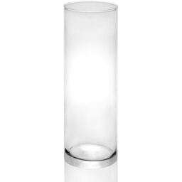 Glass Candle Cylinders - Set of 3  - Clear - thumbnail 4