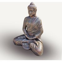 Antique Gold Thai Buddha Statue, Elegant Spiritual - Gold