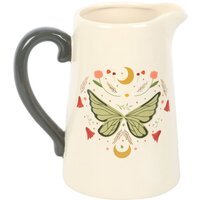 Fairy Wing Ceramic Flower Jug Vase - Multicolour - image 1