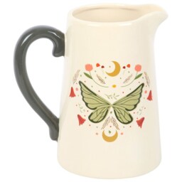 Fairy Wing Ceramic Flower Jug Vase - Multicolour - thumbnail 2