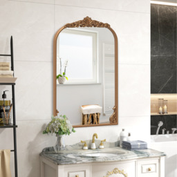 Dramatic Arched Mirror - Gold - thumbnail 4