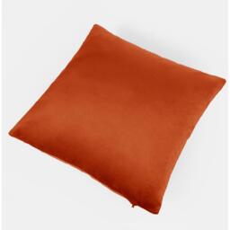 Pack Of Matte Velvet Cushion Covers - Burnt Orange / 45cm / 2 - thumbnail 5