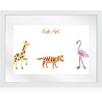 Innoteck Children Artwork Gallery Photo Frame - White - image 1