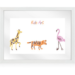 Innoteck Children Artwork Gallery Photo Frame - White - thumbnail 2