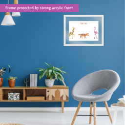 Innoteck Children Artwork Gallery Photo Frame - White - thumbnail 3