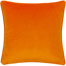 Nectar Garden Piped Velvet Cushion - Green - thumbnail 2