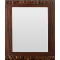 Oak Mosaic 8 x 10 Box Detail Wood Photo Frame - Brown