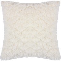 Fluffball Faux Fur Cushion 45 x 45cm - Dreamy Cream / 0.92kg - thumbnail 1