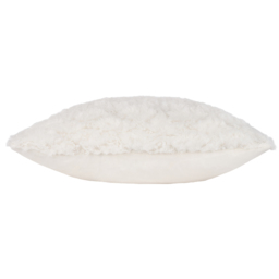 Fluffball Faux Fur Cushion 45 x 45cm - Dreamy Cream / 0.92kg - thumbnail 3