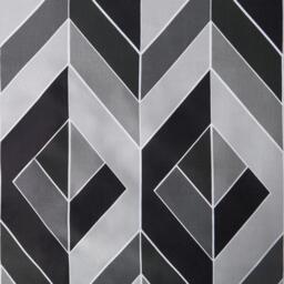 Geo Chevron Duvet Cover Set - Grey / Double - thumbnail 5