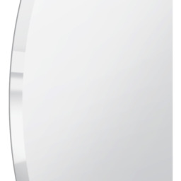 MirrorOutlet All Glass Bevelled Classic Design Round Mirror 60 x 60CM - Clear - thumbnail 3