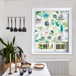 Lister Cartwright Floral Patterned Blackout Roller Blinds - Spring / 180 x 160 - thumbnail 4
