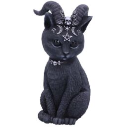 Pawzuph Horned Occult Cat Figurine - 11cm - thumbnail 2