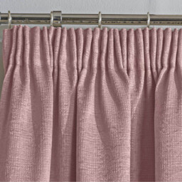Matrix Blush Pink Tape-Top Thermal Noise Reducing Dim Out Curtains - Blush Pink / 117cm / 229cm - thumbnail 3