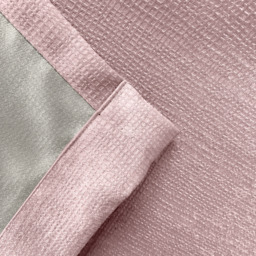 Matrix Blush Pink Tape-Top Thermal Noise Reducing Dim Out Curtains - Blush Pink / 117cm / 229cm - thumbnail 5
