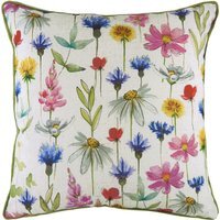 Wild Flowers Sophia Rectangular Cushion - Multicolour / 80 Polyester 20 Feather - image 1