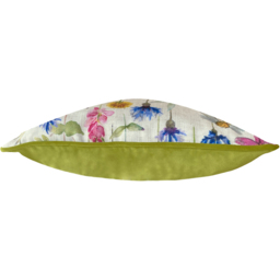 Wild Flowers Sophia Rectangular Cushion - Multicolour / 80 Polyester 20 Feather - thumbnail 5