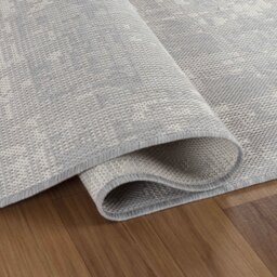 Modern Abstract Grunge Design Outdoor-Indoor Waterproof Rugs - Silver / 50x80 cm Rectangle - thumbnail 2