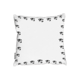Eye Of Horus Outdoor Cushion - Black / 60cm - thumbnail 2
