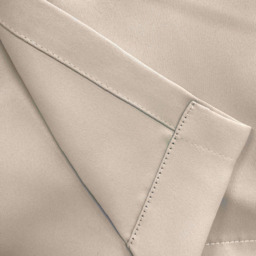 Supersoft Plain Thermal Eyelet Single Door Curtain - Natural - thumbnail 2