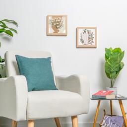 "8x8"" 3D Box Photo Frame - Beige / Acrylic" - thumbnail 3