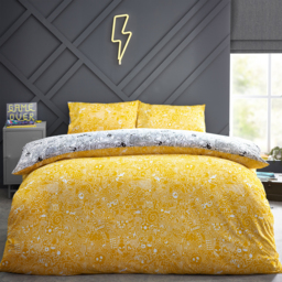 Notebook Doodles Duvet Cover Set - White/Black / Double - thumbnail 2