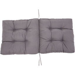 Chair Cushion Thick Outdoor Garden Pad - Dark Grey - thumbnail 3