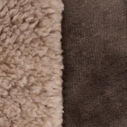 Pet Sherpa Fleece Throw - Brown / 110cm - thumbnail 3