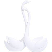 Swan Candle Holder - White - image 1