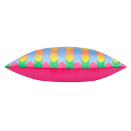 Bon Bon Velvet Cushion - Multicolour / Polyester - thumbnail 5