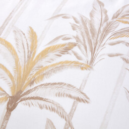 Palms Metallic Duvet Set - Neutral / Double - thumbnail 5