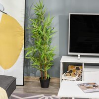 Outsunny Artificial Bamboo Trees - Bamboo