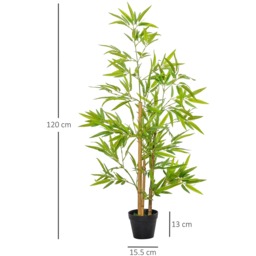 Outsunny Artificial Bamboo Trees - Bamboo - thumbnail 2