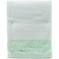 Junior Joy Zeo Check Baby Shawl - Green