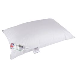 Homescapes Aloe Vera Pillow Goose Feather and Down, 48 x 74 cm - White - thumbnail 4
