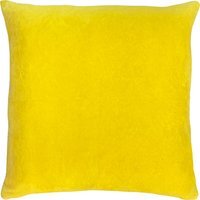 Tanda Velvet Cushion - Lemon-Lilac / Polyester