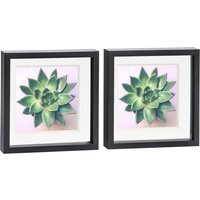 "3D Box Photo Frame - 10x10"" with 8x8"" Mount - Pack of 2 - Black" - image 1