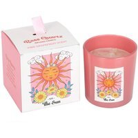Quartz Crystal Chip Jar Candle - Pink Grapefruit