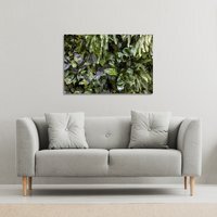urban jungle, modern interior decoration Canvas Print - Green / 101cm / 152cm - thumbnail 1