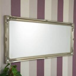 MirrorOutlet Silver Ornate Antique Design full length 165 X 75cm - Grey - thumbnail 4