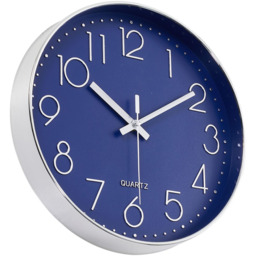 12-Inch Colourful Quartz Wall Clock - Blue - thumbnail 5