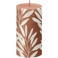 Bolsius Rustic Pillar Candle - Pink Sage